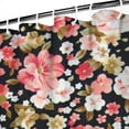 thumbnail image 4 of Waterproof Pioneer Shower Curtain 84x72 Inch Polyester Unique Colorful Floral Shower Curtain for Bathroom Hotel Home Decor with 12 Plastic Hooks, 4 of 5