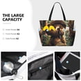 thumbnail image 3 of Easygdp Jungle Hat Bear Bolsa de Viaje de Playa de Gran Capacidad, Bolsa Tote Perfecta para la Playa, Escapadas de Fin de Semana y Viajes, 3 of 7