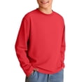 thumbnail image 2 of KAUOD Kids Cotton Thermal Shirt Long Sleeve Crew Neck Plain Undershirts Boys Girls Winter Soft Pullover Sweatshirts Tops, 2 of 9
