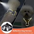 thumbnail image 5 of Soft Small Dog Harness and Leash Set Mesh Puppy Harnesses Leash Easy Walk Dog Harness Vest Adjustable Reflective No Pull Dog Harnesses for Small Dogs Cats, 5 of 7