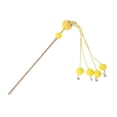 thumbnail image 2 of Milaget Cat Teaser Interactive Cat Toys Playing Chewing Toy with Bells Teaser Toy Kitten Yellow, 2 of 9