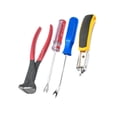 thumbnail image 3 of 4 Uds herramienta quitagrapas para tapicería, extractor de , sujetador plano con alicates extractores de clavos para caja de madera de pared,, 3 of 8
