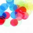 Hareemi 80pcs Transparent Counters Counting Bingo Chips Plastic Markers ...