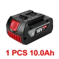 thumbnail image 1 of NEW 18V 10Ah Rechargeable Li-Ion Battery for Bosch 18V Power Tool Backup  Portable Replacement BAT609 Indicator Light, 1 of 5