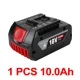 thumbnail image 1 of Nueva Batería de Iones de Litio Recargable de 18V 10Ah para Luz Indicadora BAT609 de Repuesto Portátil de Respaldo de Herramienta Eléctrica Bosch de 18V, 1 of 5