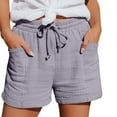 thumbnail image 1 of Shorts pour Femmes, Taille Haute Droite Sports Ample, 1 of 7