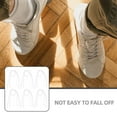 thumbnail image 2 of HOMEMAXS  4 Pairs Basketball Shoelaces for Boots Adult Shoes Ties Sneakers White, 2 of 7