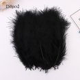 thumbnail image 1 of Bearachild 50 Uds. De plumas de marabú de pavo, vestido de boda esponjoso, decoración de joyería DIY, accesorios decorativos, plumas Artesanía negro Bearachild HA002055-04, 1 of 6