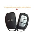 thumbnail image 6 of Xotic Tech TPU Black Full Cover Sport Key Fob Case For Hyundai Accent Santa Fe Elantra Tucson, 6 of 6