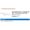 thumbnail image 2 of Steering Rack Seal Kit - Compatible with 2007 - 2012 Mercedes-Benz GL450 2008 2009 2010 2011, 2 of 2