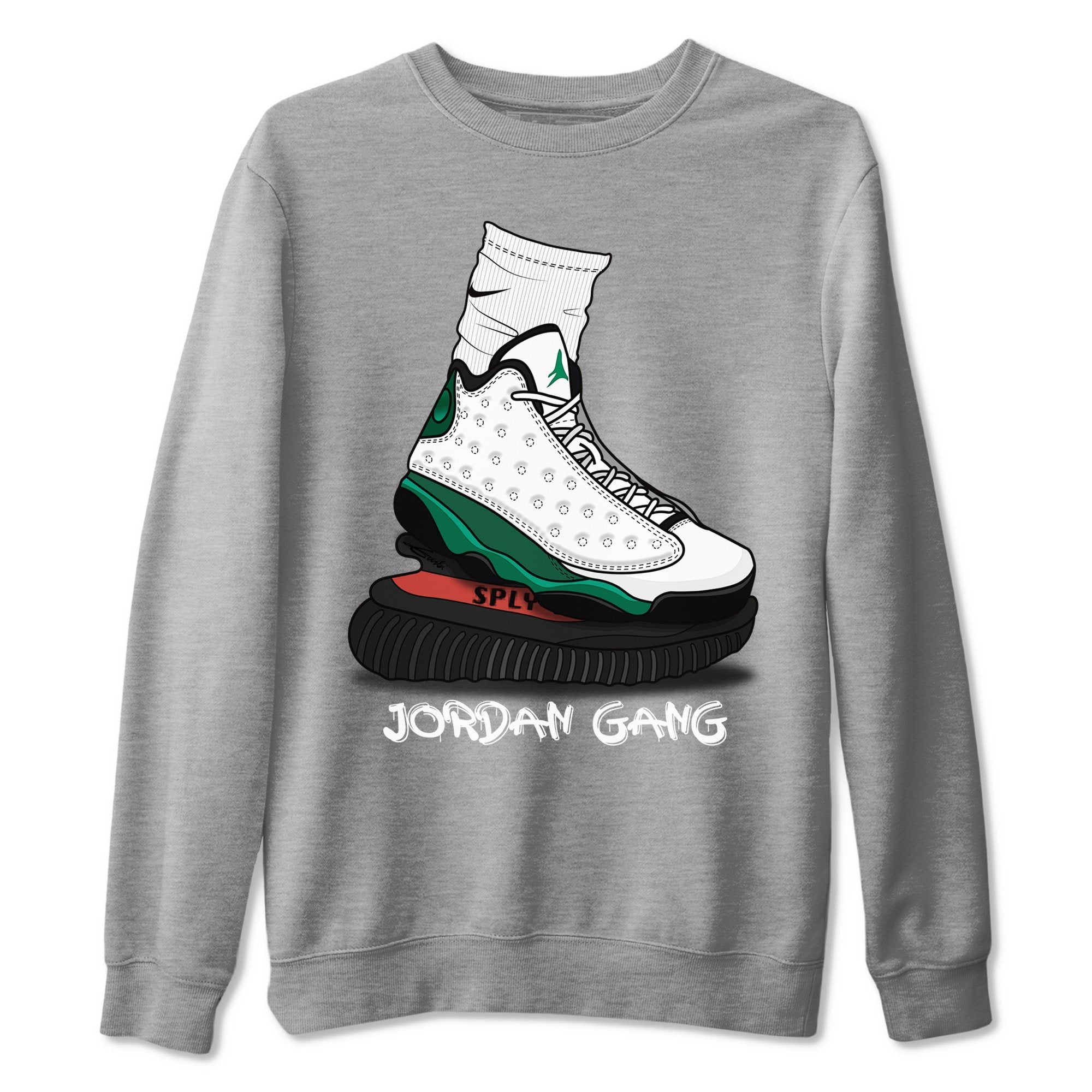 green jordan 13 outfit