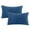 Blue, variant on AQITTI Home Textile Soft Corduroy Striped Velvet Rectangle Decorative Throw Pillow Cusion for Couch 12 Home Decoration Suitable for Living Room and Bedroom