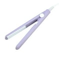 thumbnail image 5 of Kritne 4Colors Travel Size 0.7" Ceramic Tourmaline 2 in 1 Mini Flat Iron Hair Straightener & Curler, Purple, 5 of 8