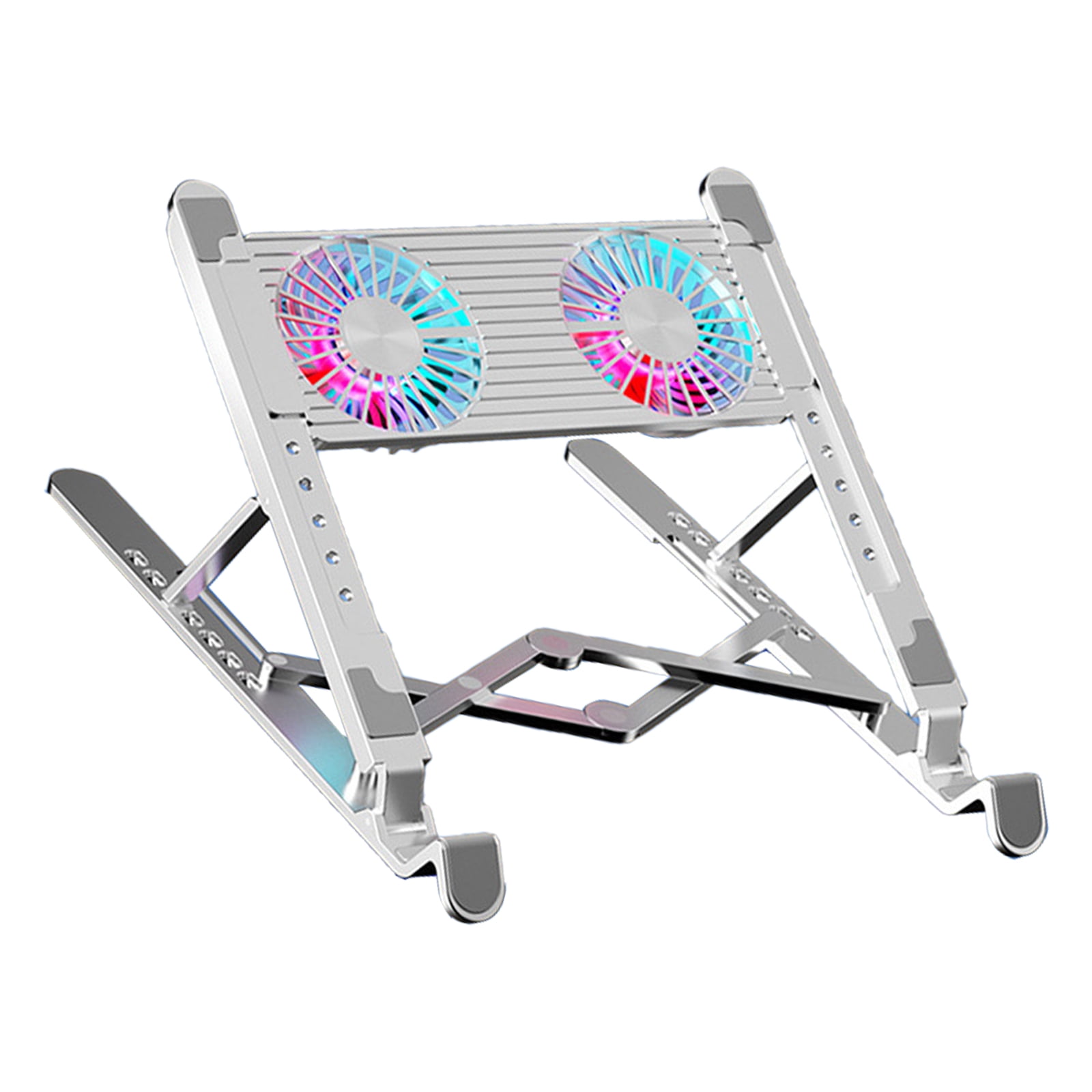 Gaming Laptop Coolers Laptop Fan Cooling Stand Quiet Cooling Fans for Laptop Height Stand LED Light Laptop Cooling Pad