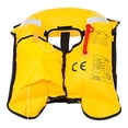 thumbnail image 5 of Top Safety Adult Life Jacket with Whistle - Auto Version Inflatable Lifejacket Life Vest PFD for Boating Fishing Kayaking Canoeing Sailing Paddle Boarding SUP Water Ski Light Weight Adjustable Size, 5 of 8