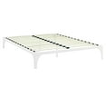 thumbnail image 2 of Modway Ollie Cadre de Lit Plateforme Moderne Très Grand en Acier, Base de Matelas avec Lattes de Soutien, Blanc, 2 of 4