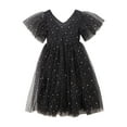 thumbnail image 1 of Robe de Fée, Robe de Demoiselle d'Honneur pour Fillette Robe de Noël pour Bébé Fille Vêtements Mignons pour Filles Robes d'Automne pour Fille Tenues pour Fille Robe de Fée, 1 of 5
