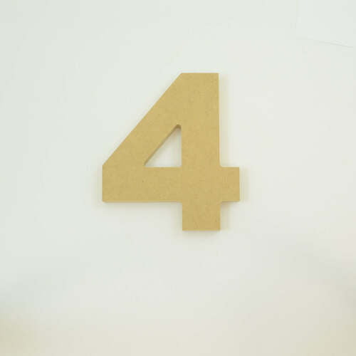 *4 FOR 3* Arial font Wooden Letters & Numbers Alphabet Painted/Unpainted MDF