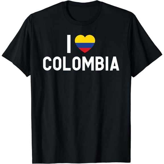 I Love Colombia Colombian T-Shirt