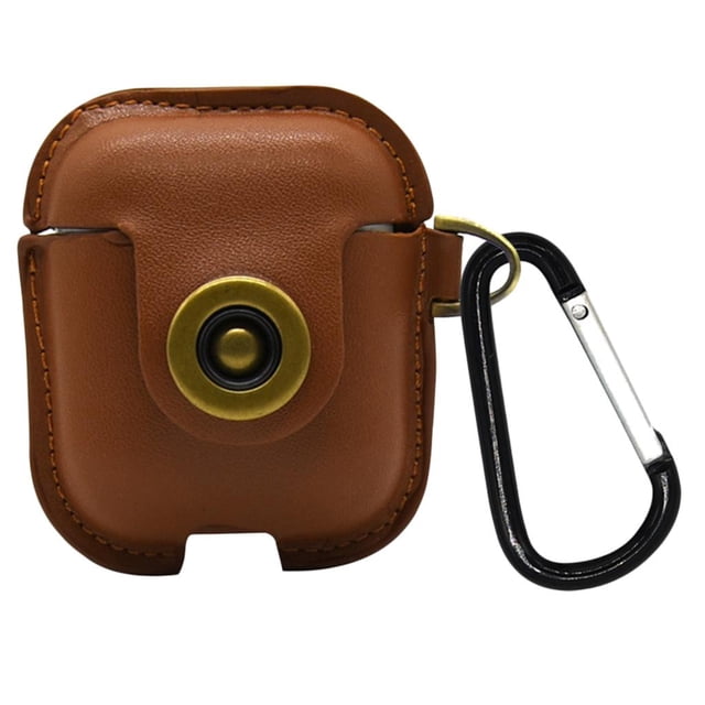 caso de la cubierta protectora del auricular Bluetooth de cuero de la PU para - Caqui Sunnimix Estuche para auriculares a prueba de polvo