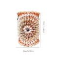 thumbnail image 3 of Portalápices con forma de concha marina | Organiza tus artículos de escritorio | Accesorio de decoración playera para la oficina en casa, 3 of 7