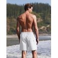 thumbnail image 4 of Ekouaer Mens Swim Trunks 7 Inch Quick Dry Board Shorts Swimwear Bathing Suits with Mesh Liner 2 in 1 Surf Swimming Short with Pockets, 4 of 6