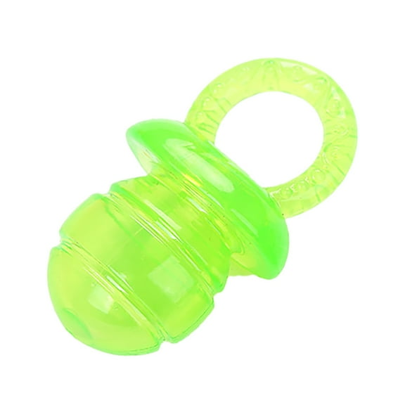 Pet Supplies Interactive Dog Toys TPR Transparent Pacifier Unique Biting Chew Toy for Teeth Grinding and Squeezing