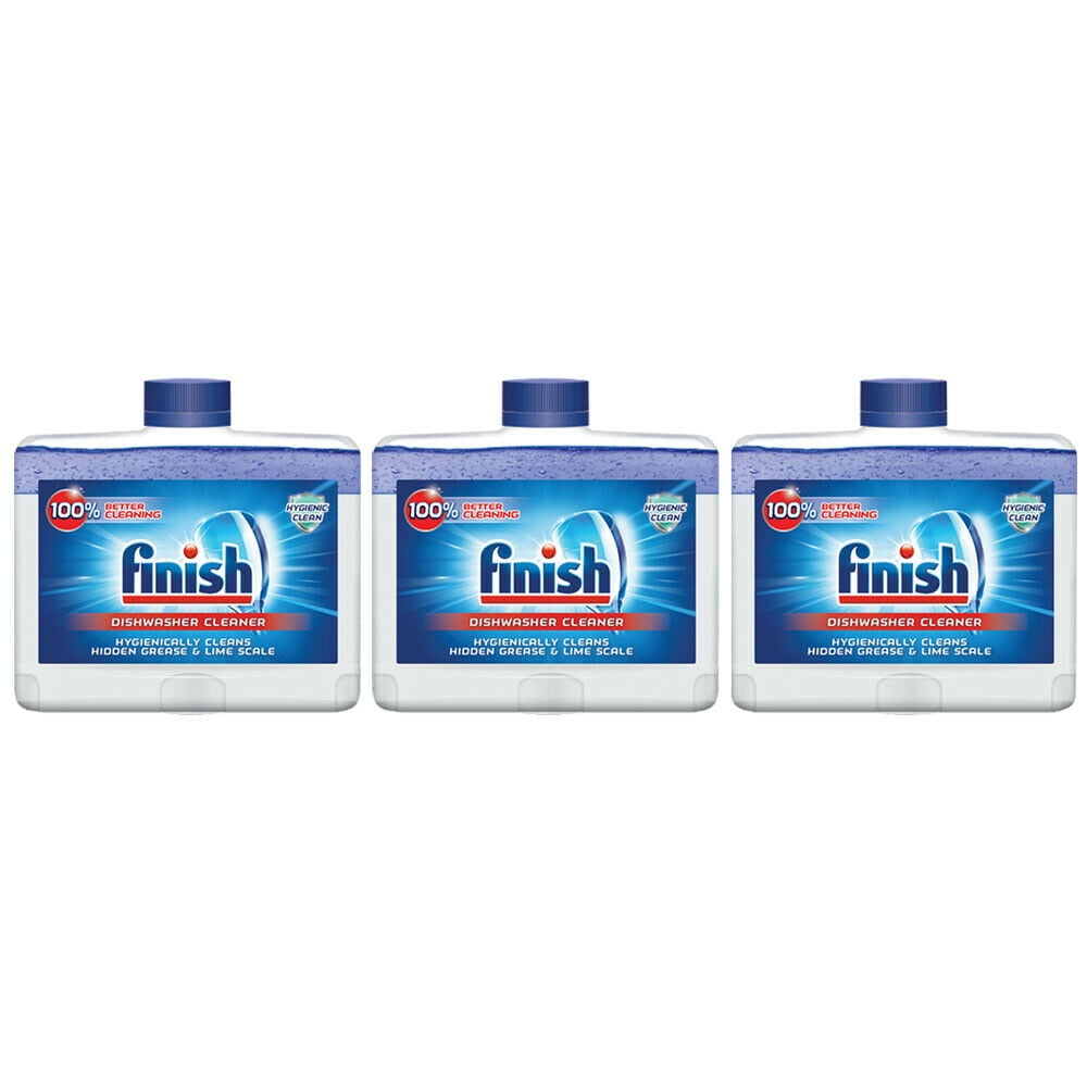Finish Dual Action Dishwasher Cleaner Fight Grease & Limescale, Fresh
