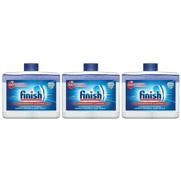 Finish Dual Action Dishwasher Cleaner Fight Grease & Limescale, Fresh