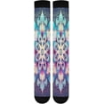 thumbnail image 7 of FREEAMG Beautiful Mandala Pattern Compression Socks for Women and Men(2Pairs)-Best Support for Running, Athletic, Nursing, Travel, 7 of 7