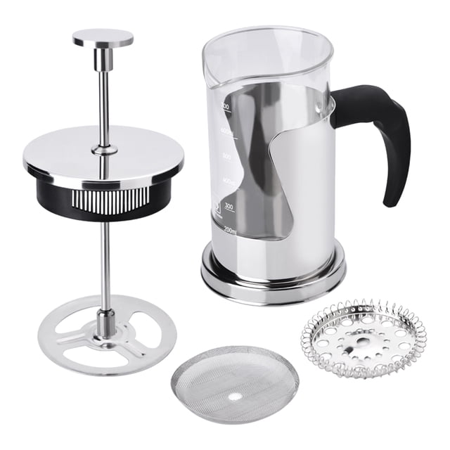 Cafetière 350ML, Presse Française à Échelle Visuelle, pour Café Maison