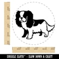 thumbnail image 2 of Cartoon Cavalier King Charles Spaniel Dog Pet Rubber Stamp for Scrapbooking Crafting Stamping - Large 1-1/4 Inch, 2 of 7