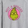 thumbnail image 3 of The Grinch - Not A Hugger Grinch - Men's Long Sleeve T-Shirt, 3 of 5