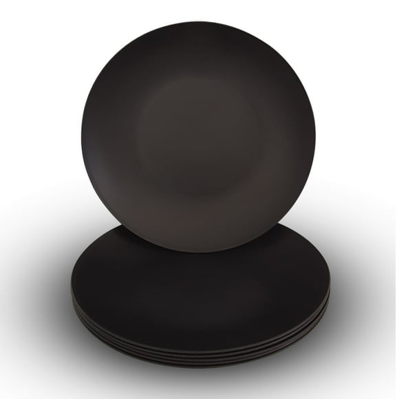 SET 6 PZAS PLATO GULLIVER NEGRO PATZU COZA 99240/4008