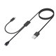 thumbnail image 4 of Reloj Cargador Cable de carga rápida 2 en 1 tipo C PD para Garmin 7 7S 6X 5S Venu2 Swim2, 4 of 9
