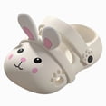 thumbnail image 3 of KPOPLK Kids Boys Girls Cartoon Clogs Slippers Toddler Slip On Lightweight Beach Pool Sandals Size 7,White, 3 of 9