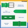 thumbnail image 2 of Baseball Belt Softball Belt Adjustable, Elastic Baseball Uniform Belt Youth and Adult Sizes, 2 of 6