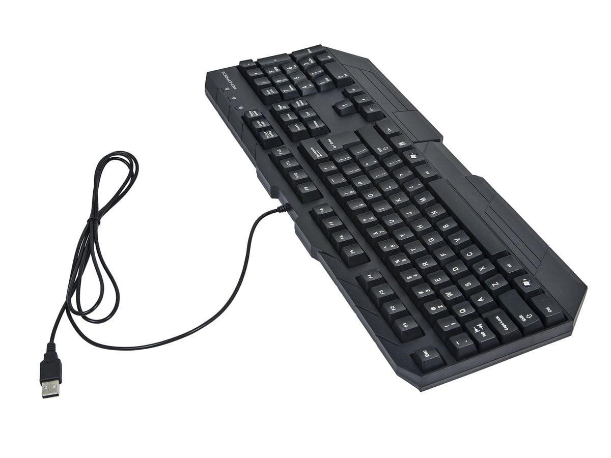 Black 110219 Monoprice K11 USB Keyboard
