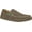 Brown, variant on Men's Sanuk Rounder Moc Toe Shoe Pirate Black Canvas 12 M