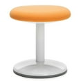 thumbnail image 1 of OFM Orbite 14" Ronde en Tissu Sans Dossier, Tabouret Statique Orange, 1 of 1