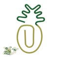 thumbnail image 5 of Clip de papel amarillo verde piñas forma 2 colores precioso Metal Material Craft Paperclip para oficina familia (15 uds), 5 of 5