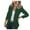 500#Dark Green, variant on BRDFRL Women's Lined Blazers Business Casual Long Sleeve Blazer Open Front Lightweight Suit Jacket for Work Hot Pink 2XL