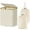 Beige, variant on 65L Slim Laundry Hamper with Lid, Narrow Laundry Basket with Removable Bag & Bamboo Handles, Fodable Thin Dirty Clothes Hamper for Laundry Collapsible Bin for Bathroom Bedroom Dorm, Beige