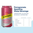 thumbnail image 4 of Schweppes Pomegranate Sparkling Seltzer Water - 12, 12oz cans - Juicy Pomegranate Flavor - Perfect Alone or Mixed - 12 Pack, 4 of 5