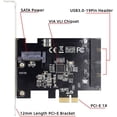 thumbnail image 2 of HUGFEGWE Dual USB 3.1 Gen 1 20Pin Front Panel Socket to PCI-E 1X PCI Express Expansion Card Adapter CJ25311-8723, 2 of 9