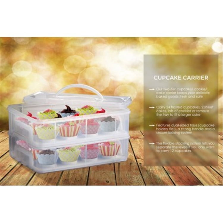 cupcake carrier mini cake box cup cake holder storage container mini cake box