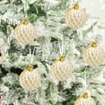 thumbnail image 6 of 6PCS Large Christmas Ball Ornaments - 2.36" Shatterproof Glitter Diamond Xmas Tree Decorations for Holiday, Wedding & Party Decor, 6 of 8