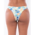 thumbnail image 2 of BOTTOM TRAJE DE BAÑO AZUL TURQUESA SW  DAMA HOJAS S, 2 of 3