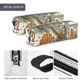 thumbnail image 4 of Cauagu Skeleton Cowboy And Guitar Print Leather Pencil Pen Case - Stationery Bag Portable Stationery Bag Big Capacity Pencil Pouch Cosmetic Organizer Bag for Men & Women, 4 of 7