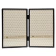 thumbnail image 1 of LawrenceFrames 660046D 4 x 6 in. Hinged Double Picture Frame, Black, 1 of 3